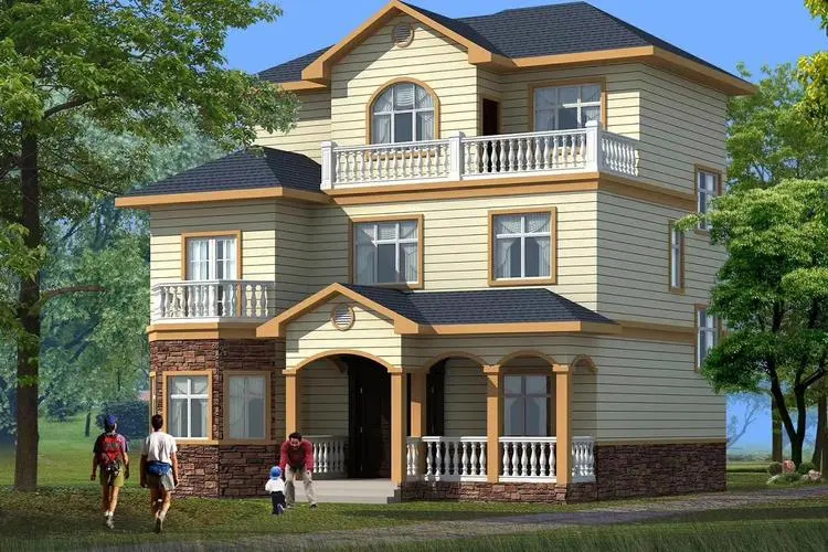 日本流行的輕鋼別墅戶型