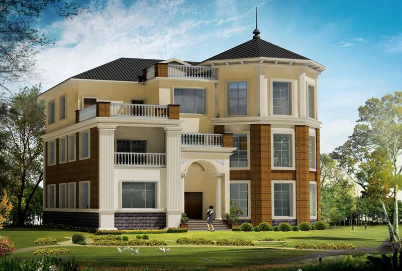 輕鋼別墅戶型效果圖