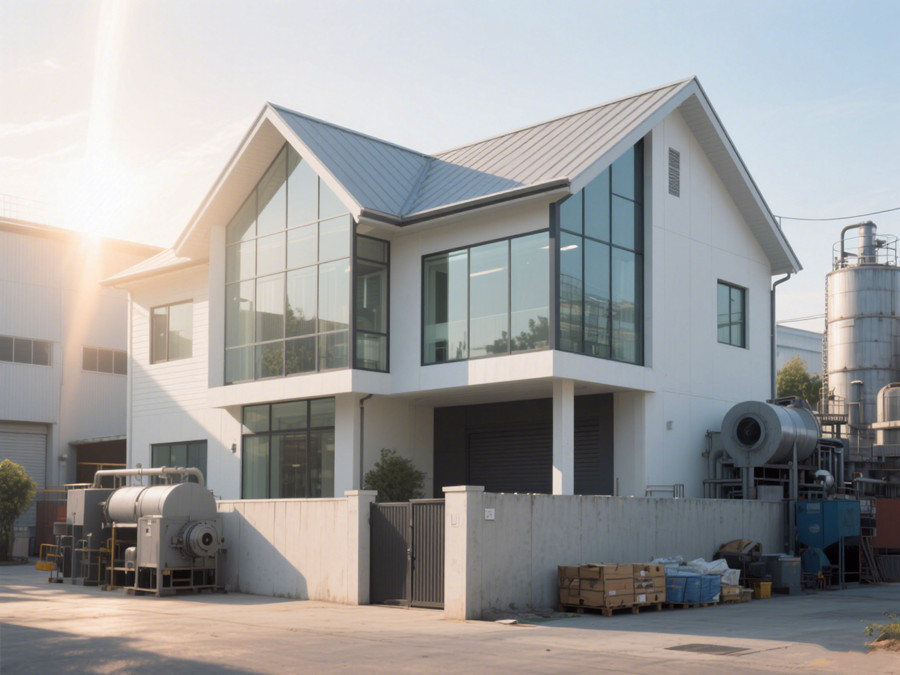 被用做工業(yè)用途的輕鋼房屋